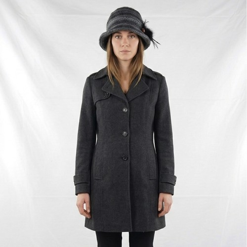Cappello cloche donna - cappello, grigio