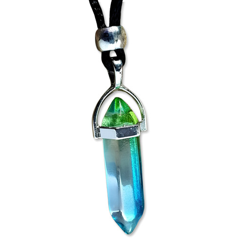 Collana con ciondolo aura