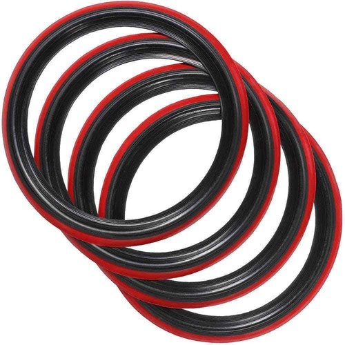 Omega portawalls nero rosso - nero,