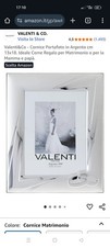 Cornice argento Valenti 13x18