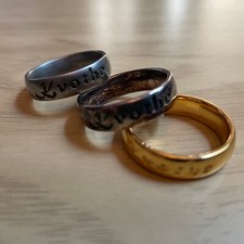 SET 3 anelli corte vintage