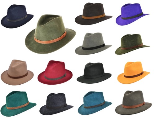 Cappello uomo 100 feltro - cappello,