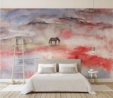 3D Quiet Horse N548 Wallpaper