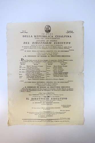 Grida repubblica cisalpina - grida,