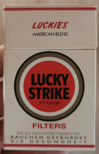 Lucky strike germany empty - -,