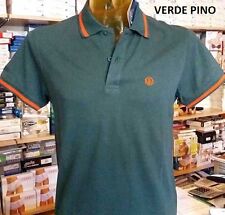 Polo uomo Baci & Abbracci con logo frontale e su spalla,stampa collo art BAM2125