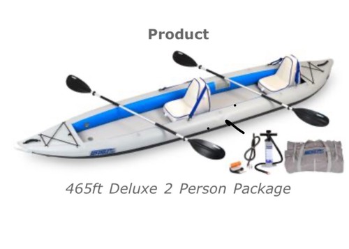 Inflatable kayak with - inflatable,