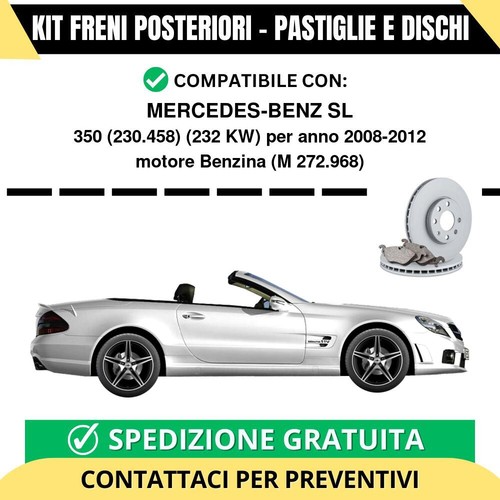Kit freni posteriori - kit,