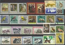 Polonia lotto di francobolli