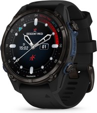 Garmin Descent Mk3i 43mm Cinturino Grigio Carbonio DLC Titanio e Silicone 010-02753-10