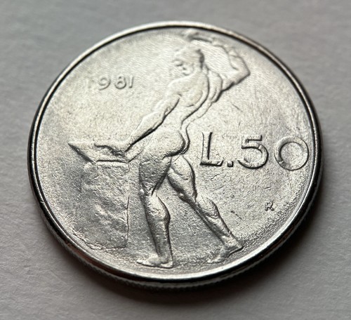 Moneta italia lire - moneta, 1981