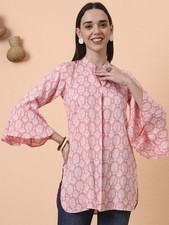 Top tunica donna indiana puro