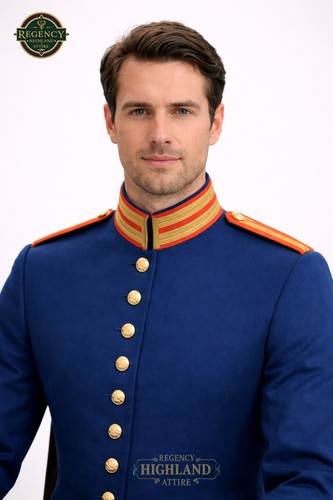Men royal blue - blue, military