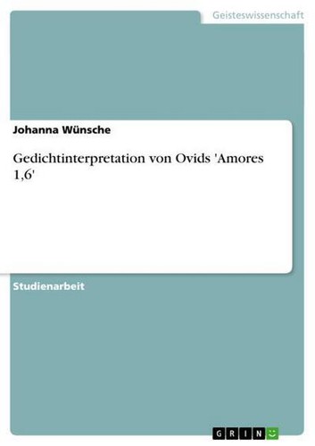 Gedichtinterpretation von