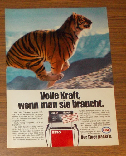 Rara pubblicità esso piena - rara,