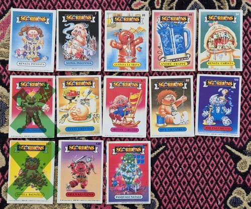 Cards gpk sgorbions 1985 - cards,