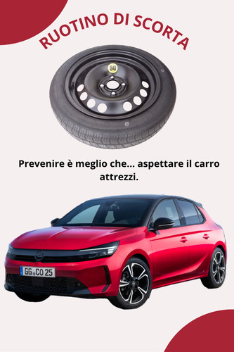 Ruotino scorta per opel - per,