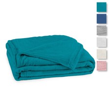 Coperta Plaid Perla in Pile coral  - dimensioni varie K938