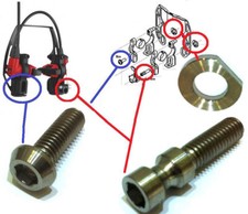 Vite fissaggio sgancio rapido