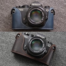 Mezza custodia in vera pelle