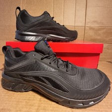 Scarpe da ginnastica Reebok da uomo Ridgerider 6 da passeggio/escursionismo/lavoro in nero UK 11,5
