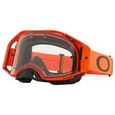 Oakley Airbrake MX Occhiali Moto Arancione Lente Trasparente