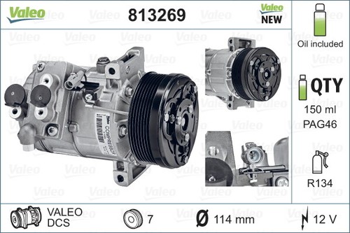 813269 valeo compressore - 813269,