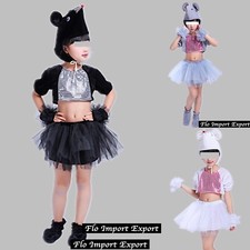 Topo Gonna Top Saggio Danza Costume Topolino Travestimento Mouse Costume ANIM003