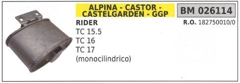 Deflettore scarico alpina - deflettore,