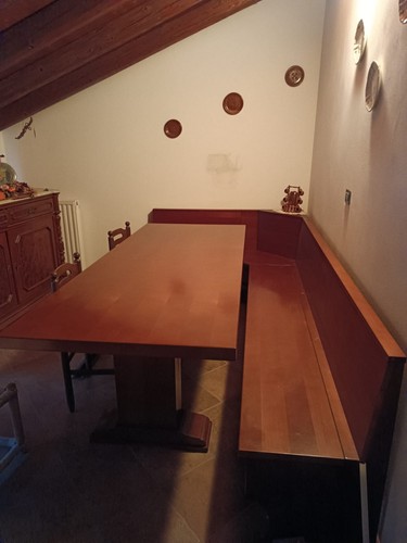 Cassapanca angolare tavolo - angolare, +