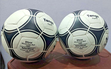 2 palloni in pelle Adidas Tango Espana Coppa del Mondo FIFA 1982 partita di calcio taglia 5