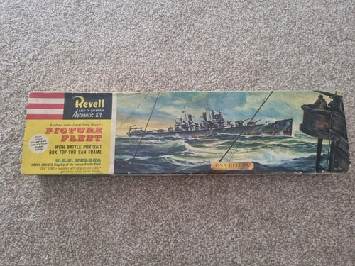 Revell 1960 483 uss helena - 1960,