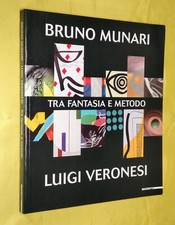Bruno Munari Luigi Veronesi Tra Fantasia e Metodo Catalogo Mostra Arte Foto