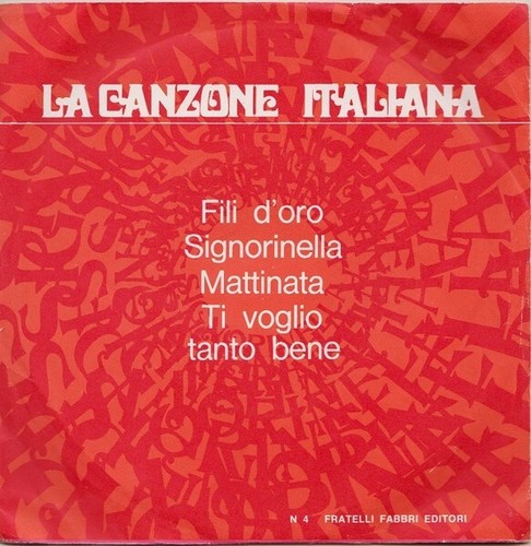 Various canzone italiana n - italiana,