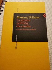 Libro Massimo D'Alema LA