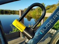 Supporto lucchetto bicicletta