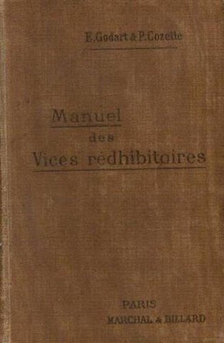 Manuel juridique des vices