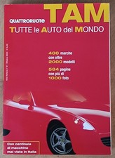 Tam 2004 Tutte Le Auto Del Mondo Edito Da Quattro Ruote 584 Pagine 400 Marche
