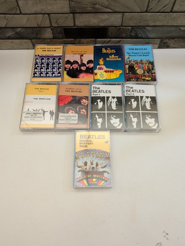 The beatles cassette tape - cassette,