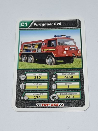 Pinzgauer 6x6 cartolina - 6x6, c1