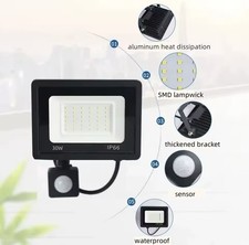 FARO LED FARETTO 30W CON