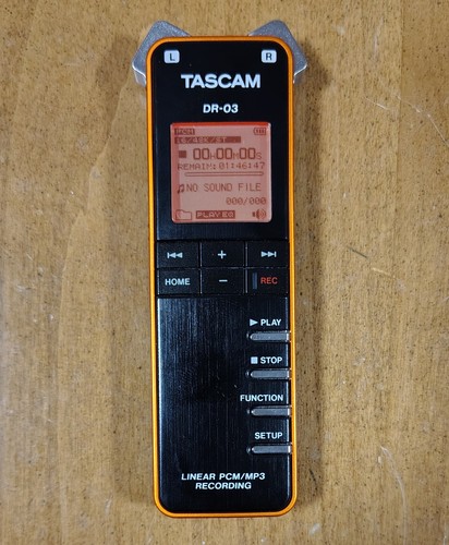 Tascam registratore pcm - dr-03,