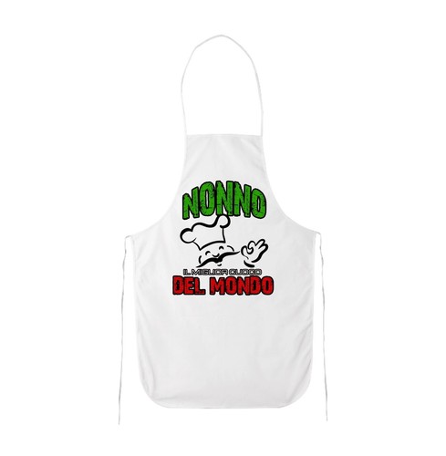 Grembiule cucina scritta nonno - scritta,