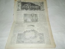 IL RICAMO-IL RICAMO-IL RICAMO-VERA RARITA' N.3 DEL 15/01/1911-INTROVABILE-RARO