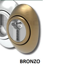 DEFENDER MAGNETICO PER DOPPIA MAPPA BRONZO MOTTURA DF43 CON 3 CHIAVI DF430