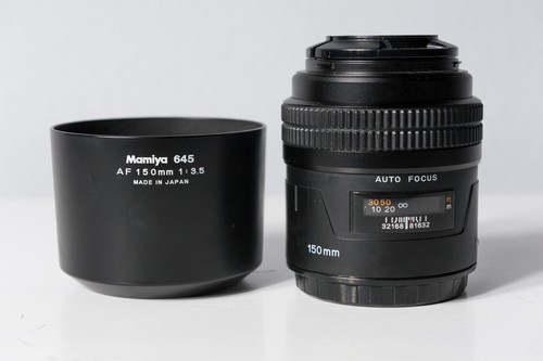 Mamiya 645 150mm 5 - af, f/3,5 