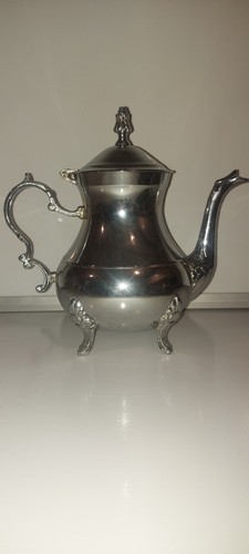 Caffettiera vintage placcata