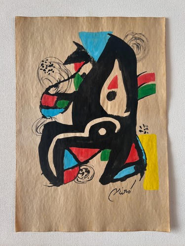 Joan miro disegno carta - joan,