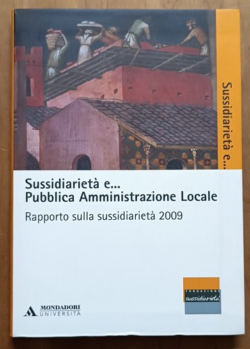 Sussidiarietà pubblica - sussidiarietà,