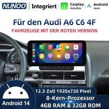 Carplay 12.3" per Audi A6 C6